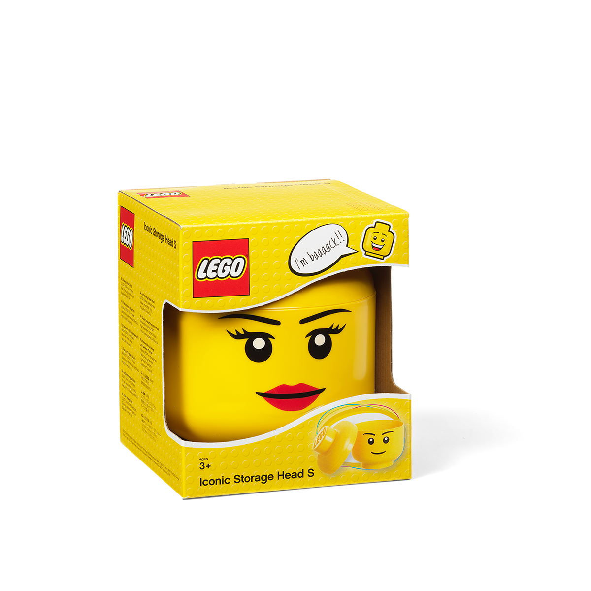 LEGO Storage Head S– Girl