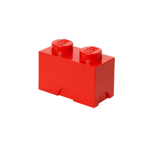 LEGO Storage Brick 2 Red