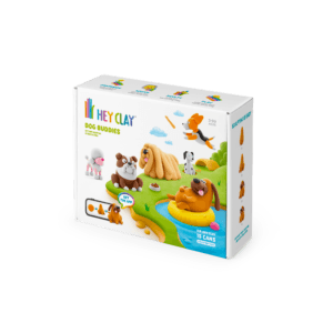HEY CLAY Modeling Clay 15 Pieces: Dog Buddies