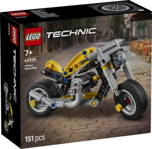LEGO Technic Yellow Motorcycle
