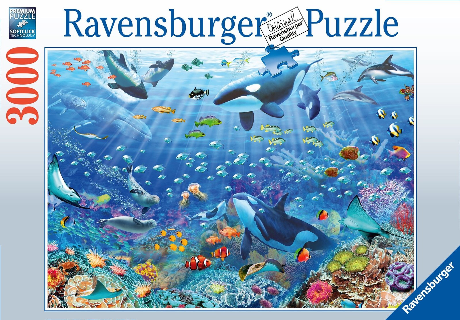 Ravensburger puzzle 3000 Pc Underwater World