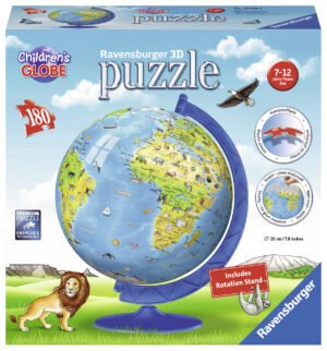 Ravensburger 3D Puzzle Ball 180 pc Children's Globe
