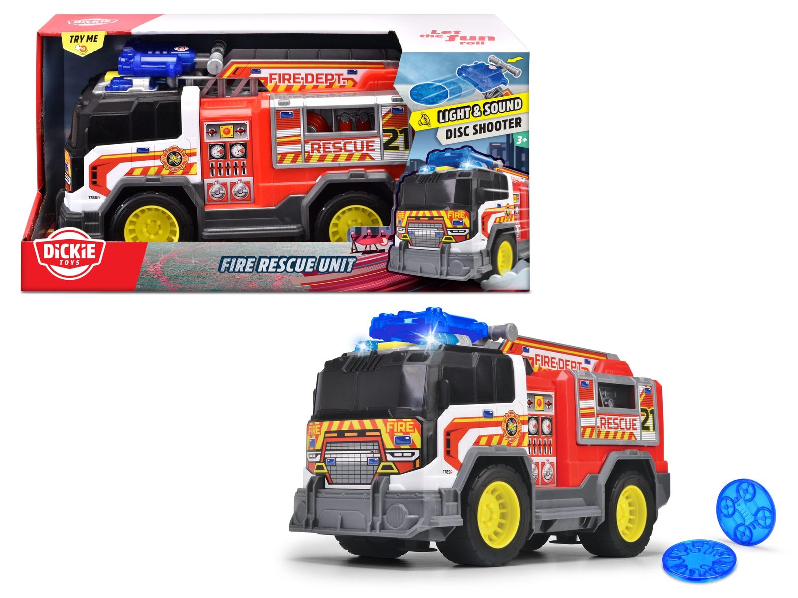 Dickie Toys Fire Rescue Unit