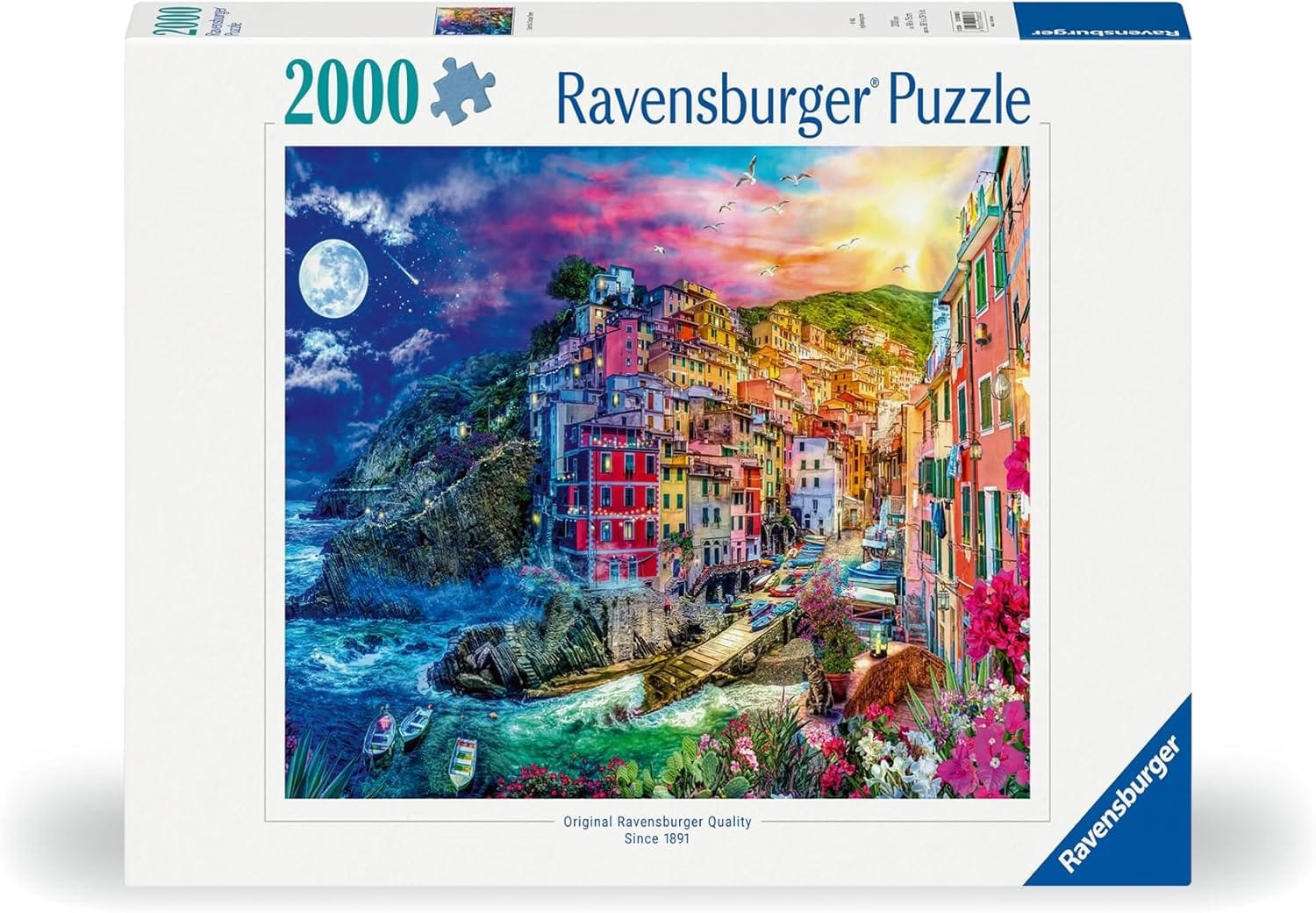 Ravensburger Puzzle 2000 pc Colorful Cinque Terre