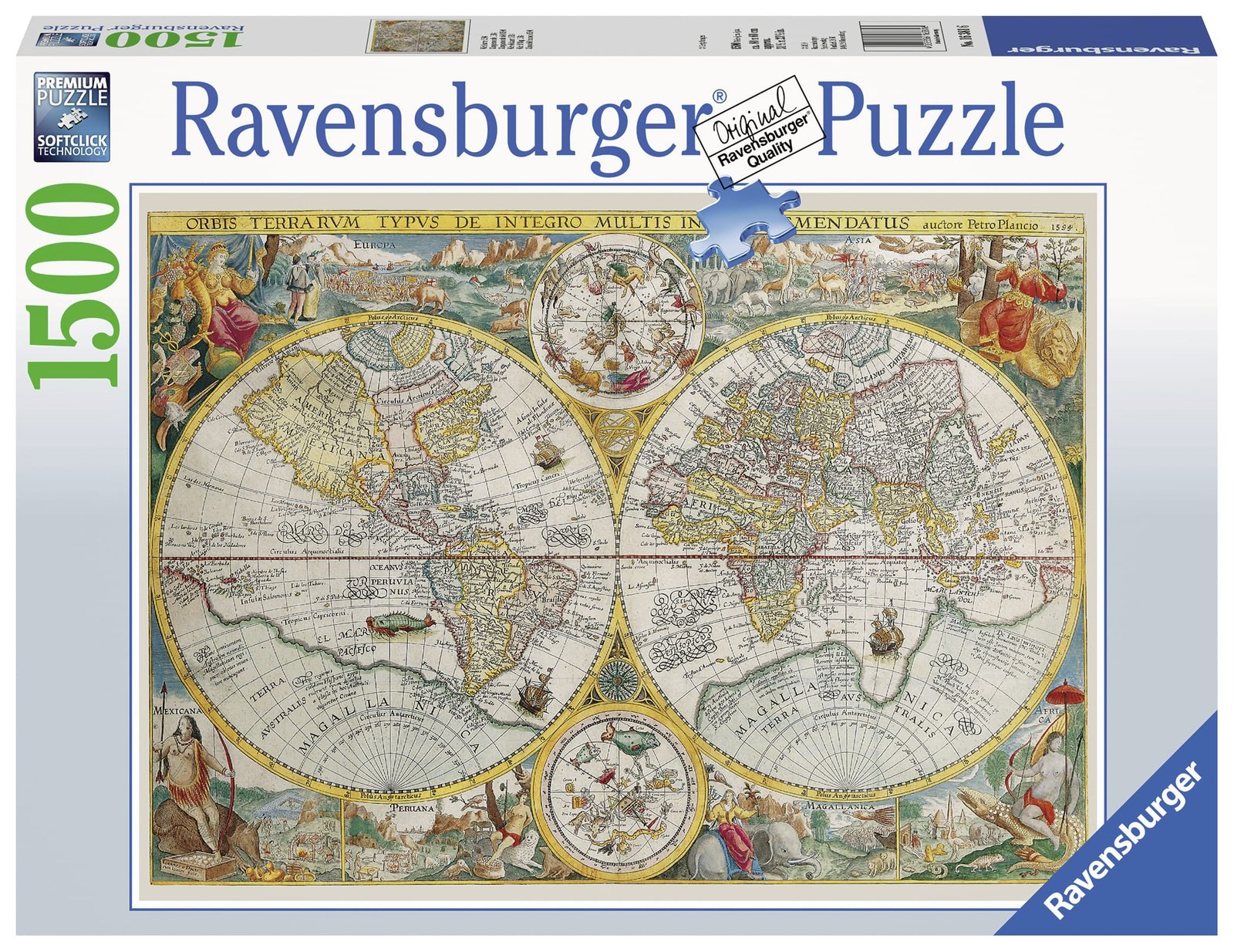 Ravensburger Puzzle 1500 pc Ancient Map