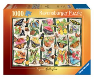 Ravensburger puzzle 1000 pieces Exotic butterflies