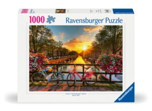 Ravensburger puzzle 1000 pc Bicycles in Amsterdam