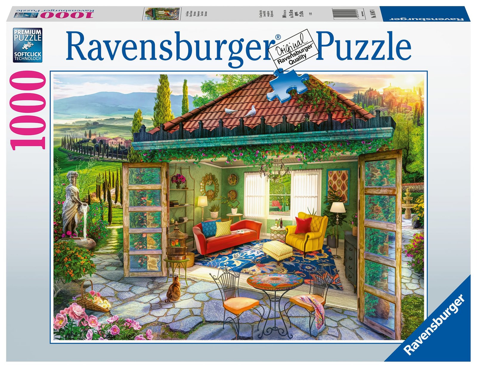 Ravensburger Puzzle 1000 pc Tuscany Oasis