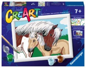 Ravensburger Paint by Numbers Mother and Foal