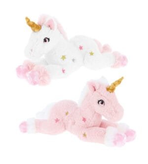 Keel Toys Keeleco Pink Unicorn, 35 cm - 2 designs
