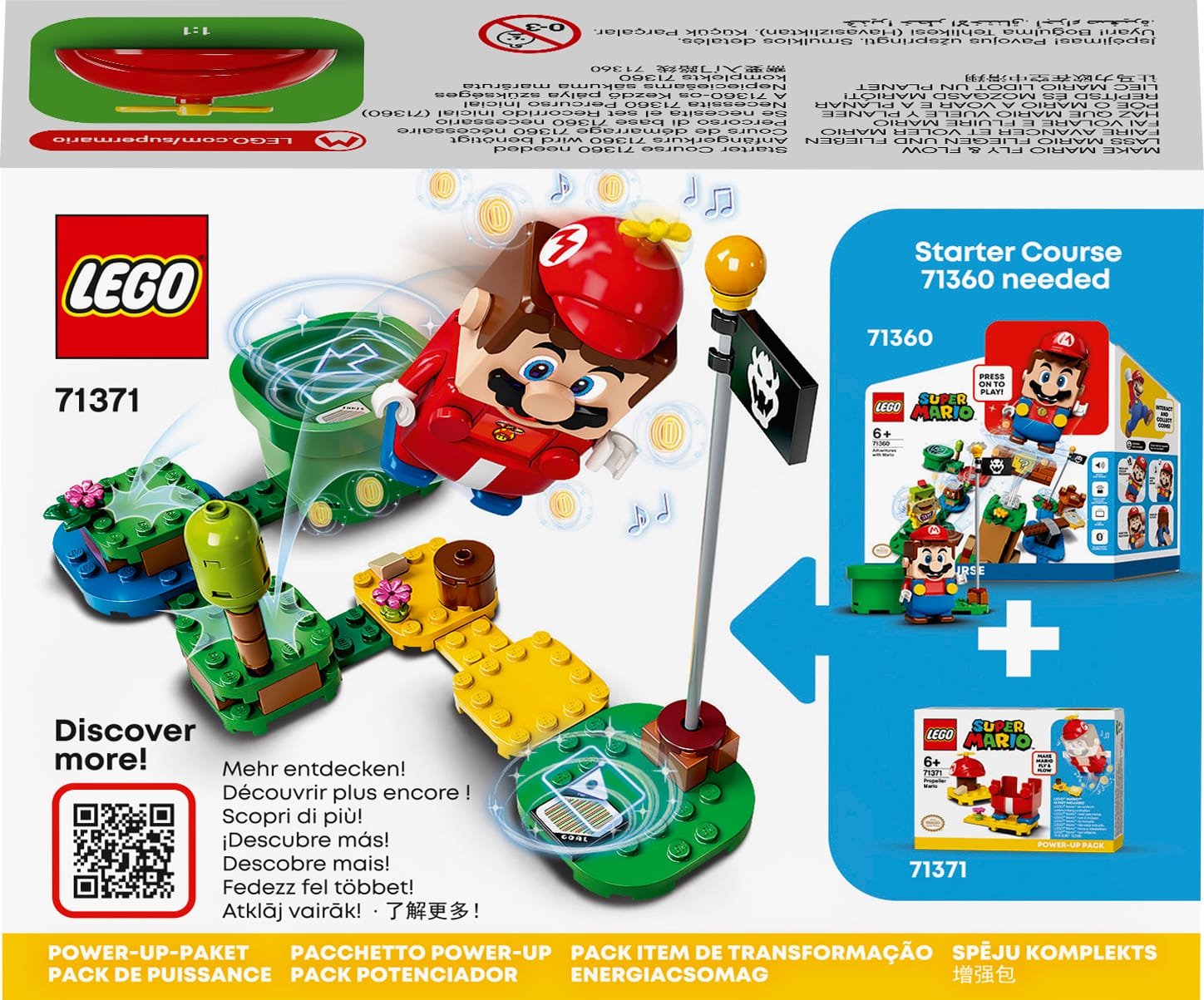 LEGO Super Mario Propeller Mario Power-Up Pack
