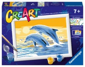 Ravensburger Paint by Numbers Delightful Dolphins