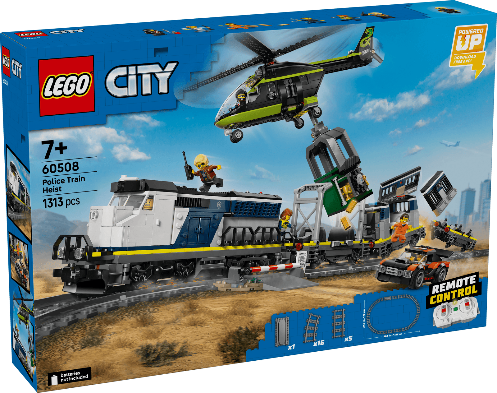 LEGO City Police Train Heist