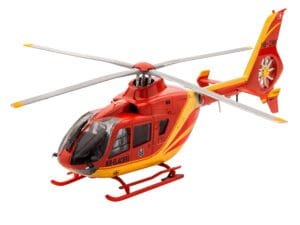 Revell Plastic Model  Airbus Helicopters EC135 AIR-GLACIERS 1:72
