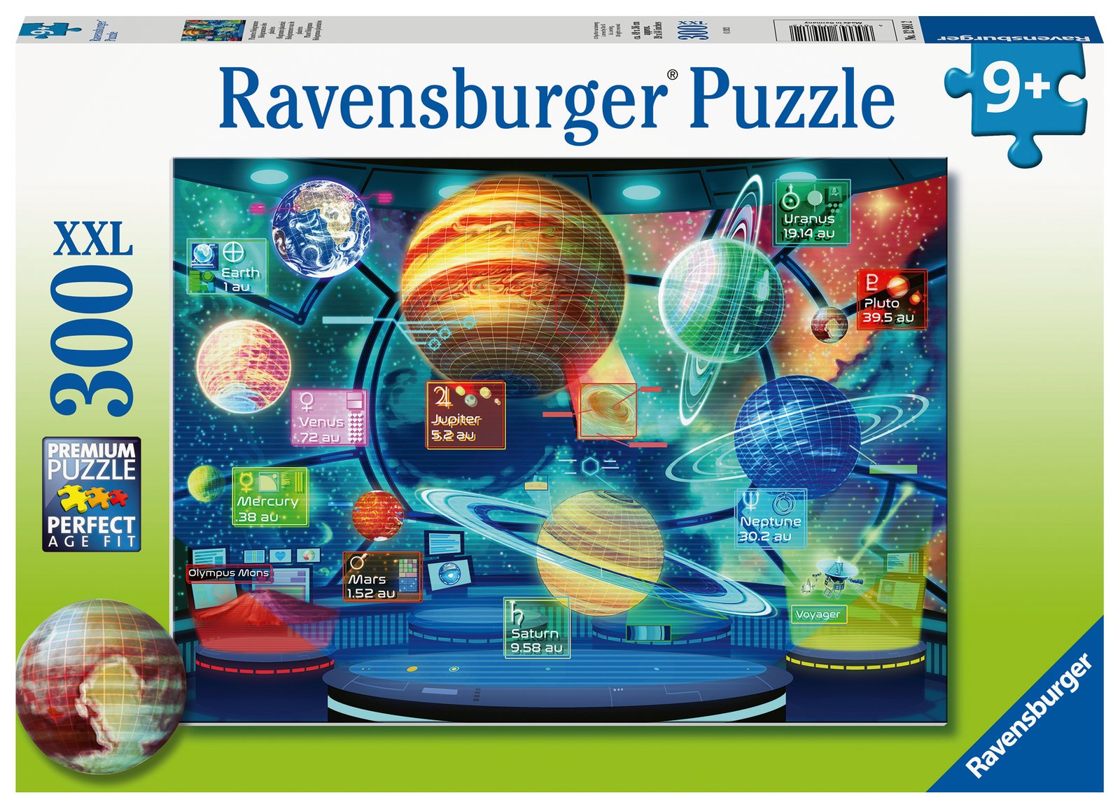 Ravensburger Puzzle 300 pc Hologram Planets