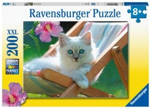 Ravensburger Puzzle 200 pc White Cat