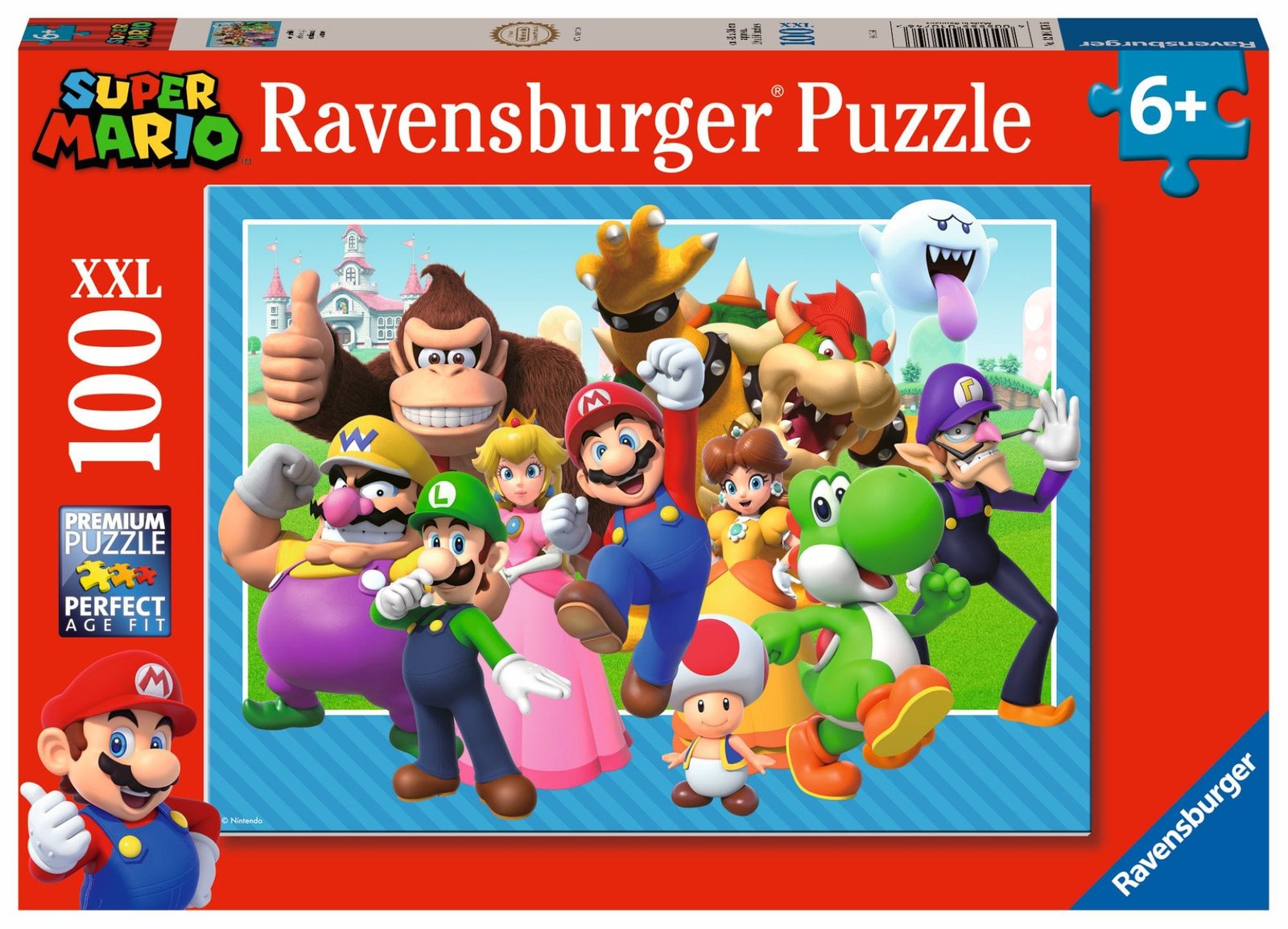Ravensburger Puzzle 100 pc Super Mario Team