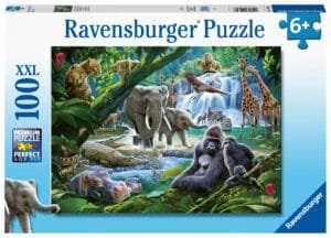 Ravensburger Puzzle 100 pc Jungle family