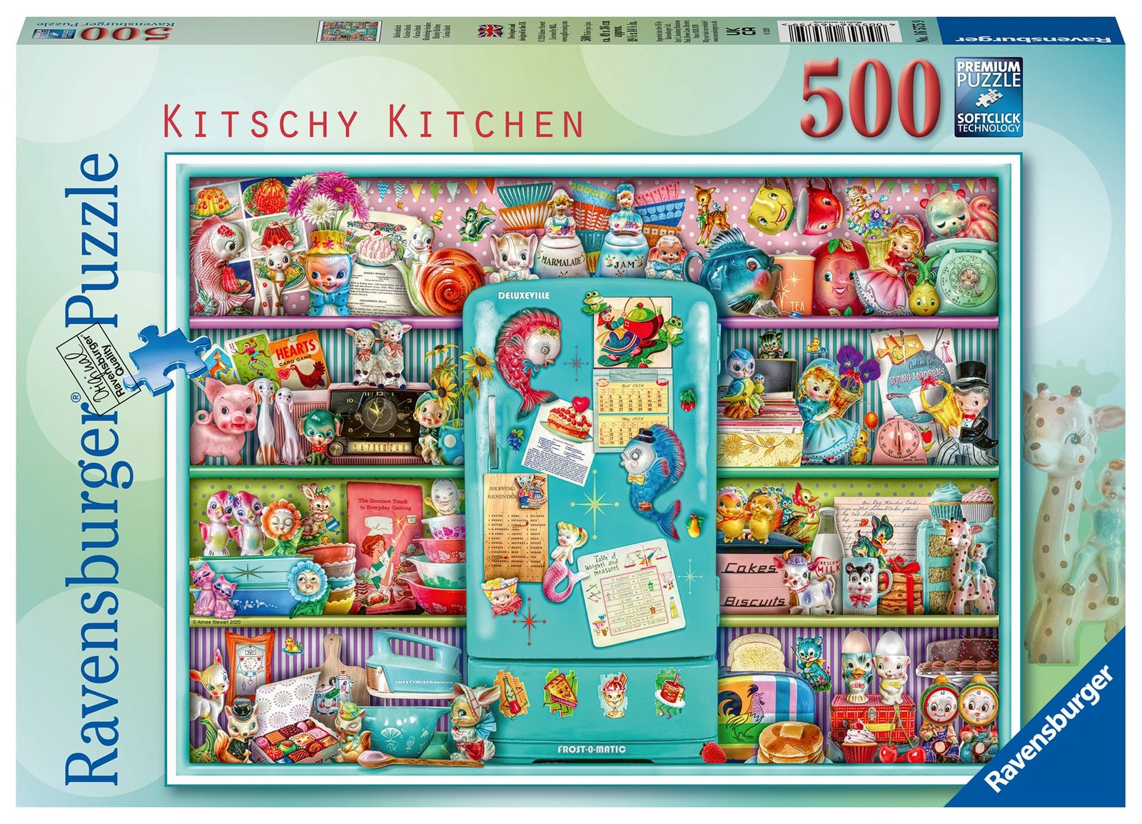 Ravensburger Puzzle 500 pc Kitschy Kitchen