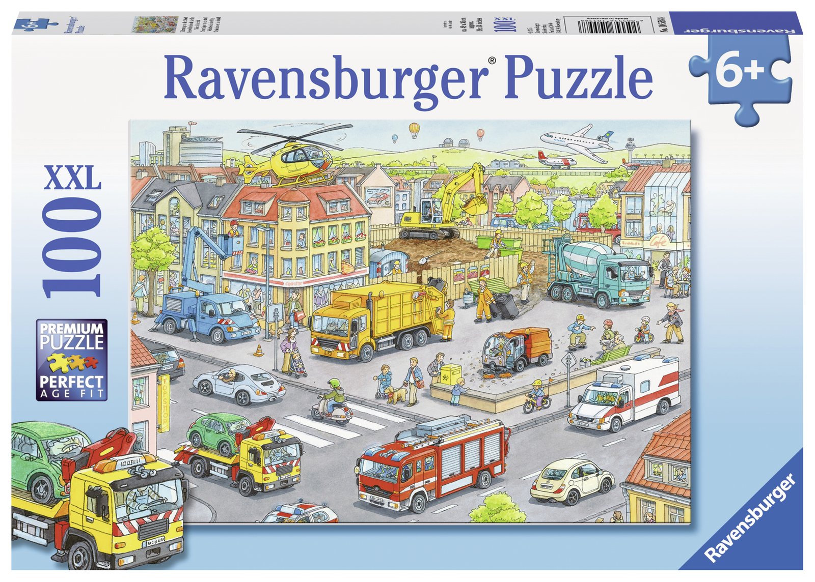 Ravensburger Puzzle 100 pc Vehicles in the City