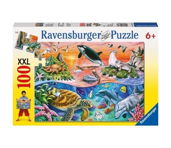 Ravensburger Puzzle 100 pc Beautiful Ocean