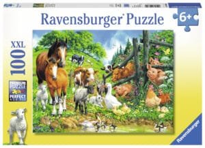 Ravensburger Puzzle 100 pc Animal Get Together