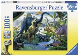 Ravensburger Puzzle 100 pc Land of the Giants Dinosaurs