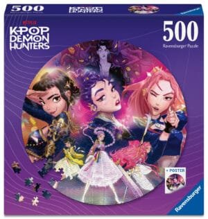 Ravensburger Puzzle 500 pcs KPop Demon Hunters With Poster: For the fans!