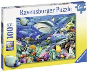 Ravensburger Puzzle 100 pc Reef of the Sharks