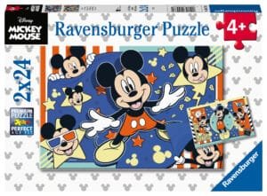 Ravensburger Puzzle 2x24 pc Mickey Mouse