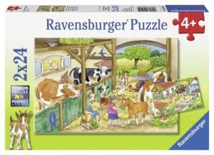 Ravensburger Puzzle 2x24 pc Merry Country Life