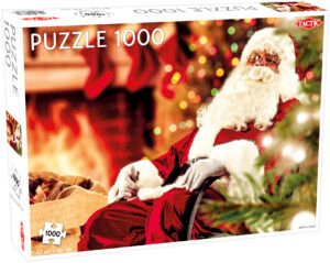 Tactic puzzle 1000 pc Santa Claus in a Rocking Chair