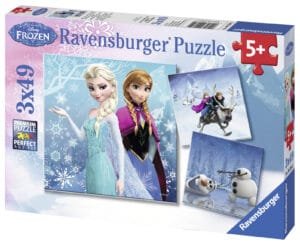 Ravensburger Puzzle 3x49 pc Frozen Winter Adventures