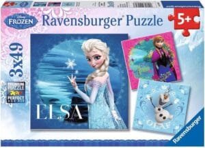 Ravensburger Puzzle 3x49 pc Frozen Elsa, Anna & Olaf