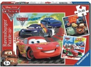 Ravensburger Puzzle 3x49 pc Cars 2