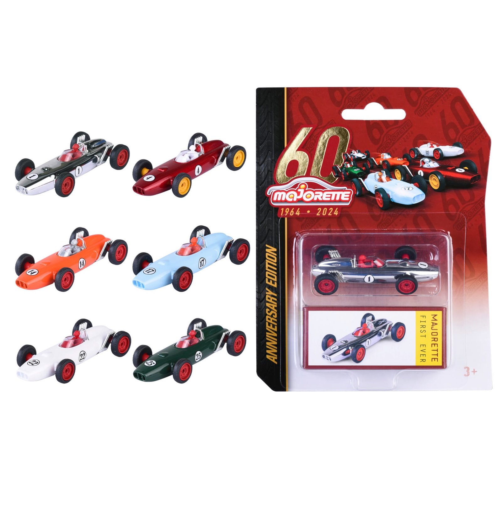 Majorette Racing Cars Jubilee Collection