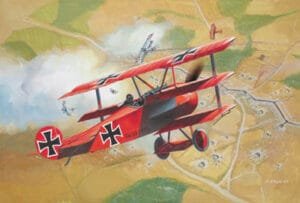 Revell plastic model Fokker DR.1 1:72
