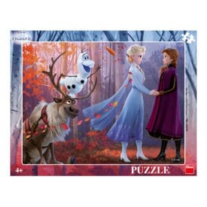 Dino Frame Puzzle 40 pc, Frozen