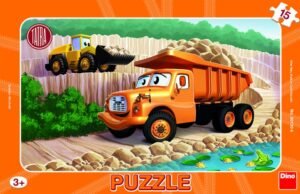 Dino Frame Puzzle 15 pc small TATRA