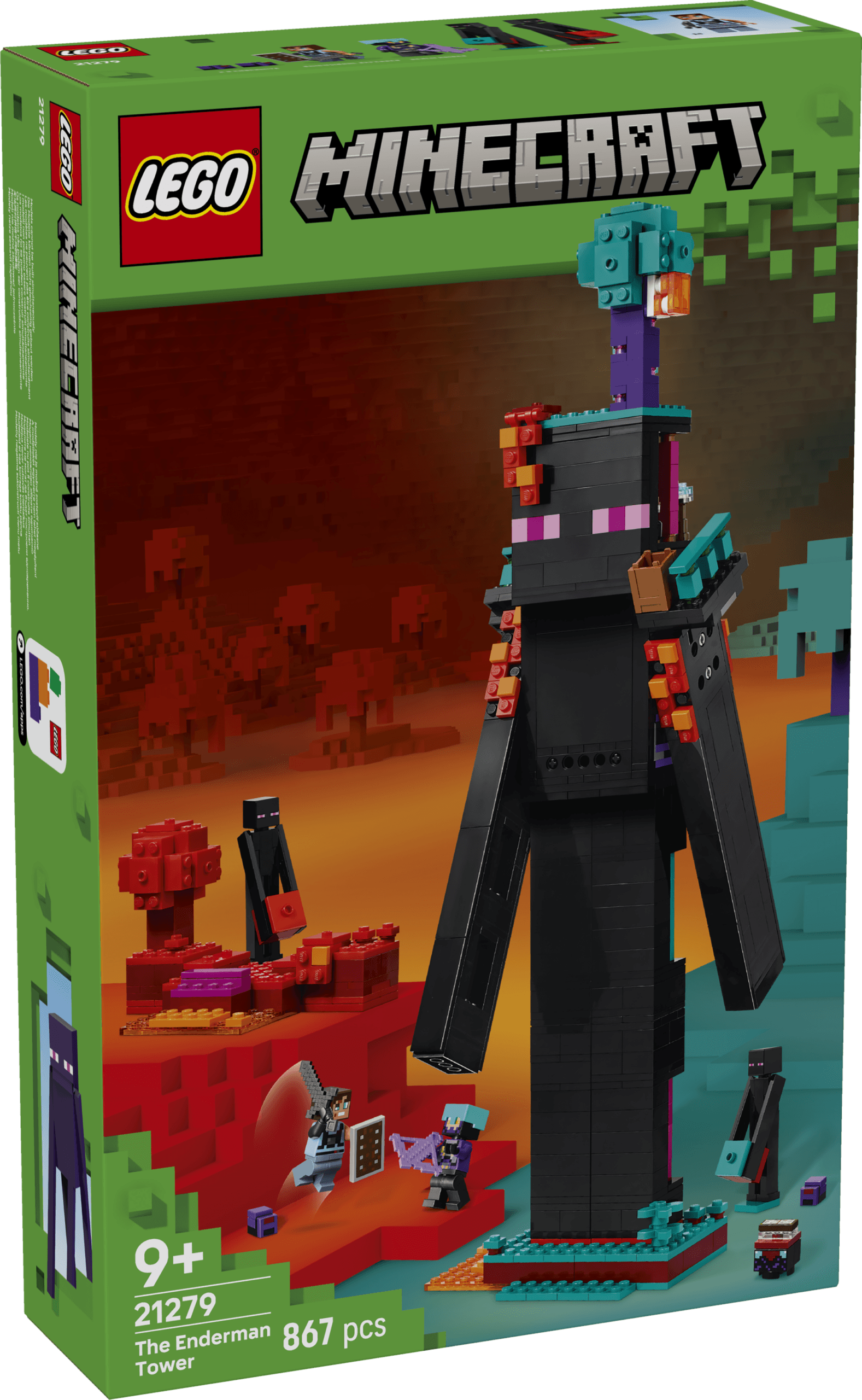 LEGO Minecraft The Enderman Tower