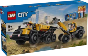 LEGO City Dump Truck & Front End Loader