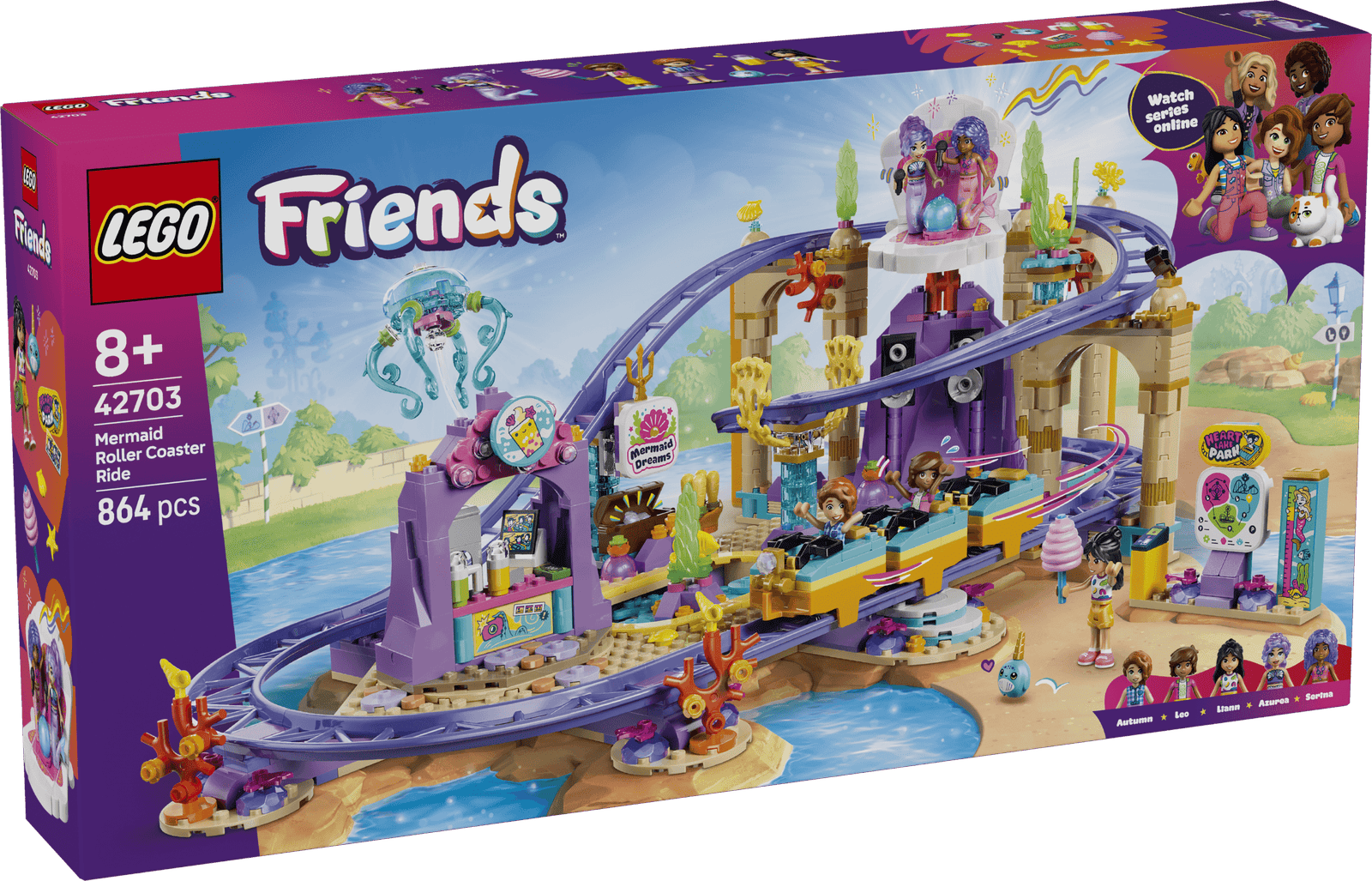 LEGO Friends Mermaid Roller Coaster Ride