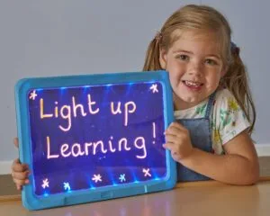 TTS A4 Illuminated Mark Making Boards 4pk