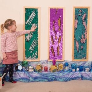 TTS Mark Making Sequin Long Boards 3pk