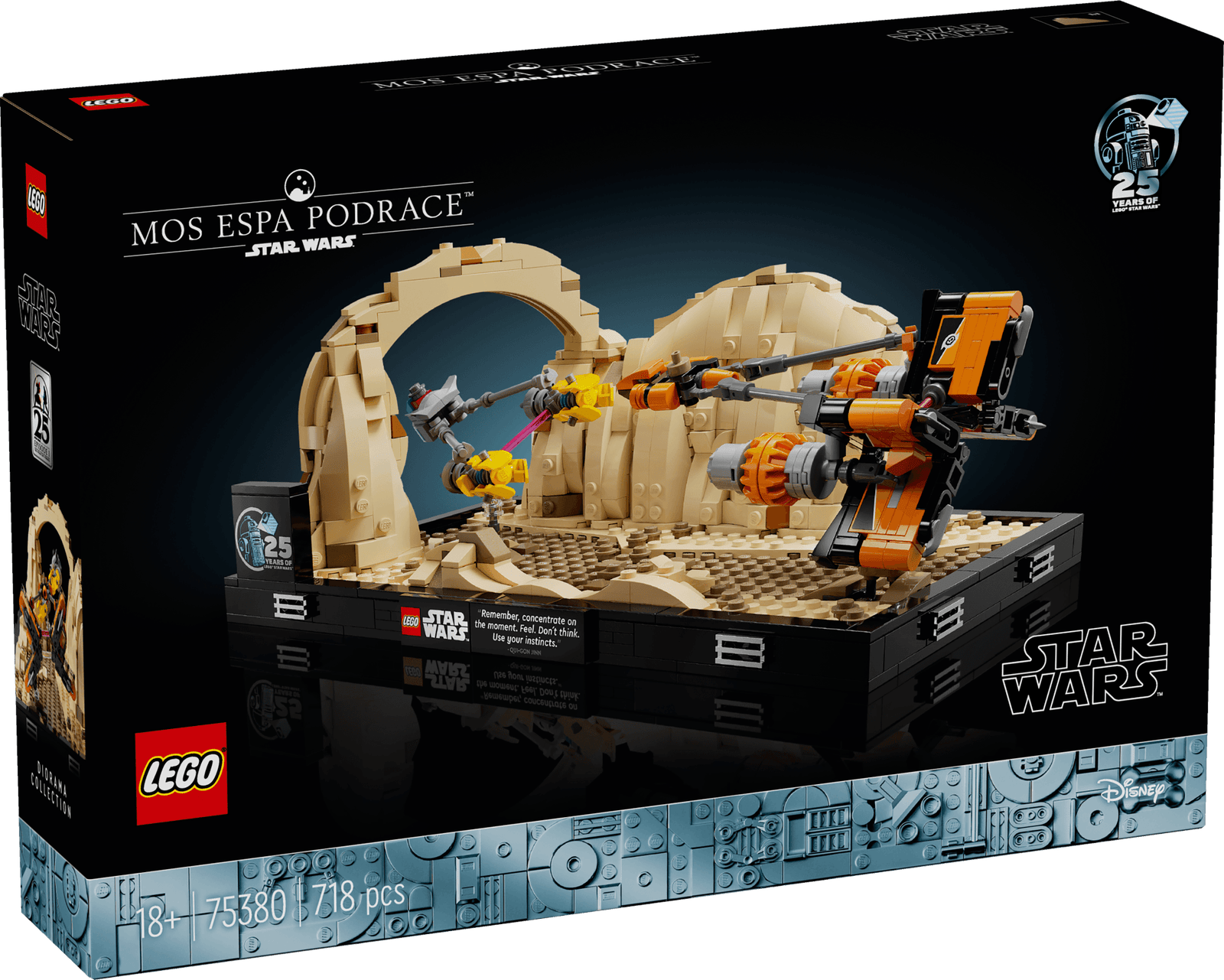 LEGO Star Wars Mos Espa Podrace Diorama