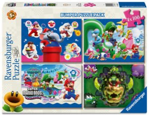 Ravensburger Puzzle 4x100 XL Pieces: Super Mario Bros. Wonder