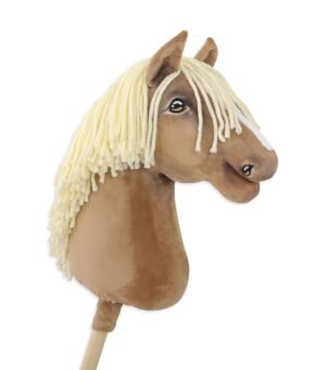 Calul pe un băț Super Hobby Horse Premium - calul Haflinger A3