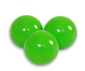 Bile de plastic pentru piscina uscată 50 de bucăți - fistic