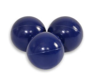 Bile din plastic pentru piscina uscată 50 de bucăți - bleumarin închis