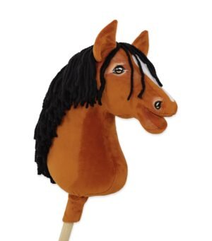 Calul pe un băț Super Hobby Horse Premium - cal light bay II A3